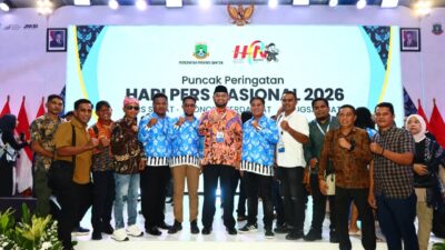 Bupati Basam Kasuba Hadiri Puncak HPN 2026, Pers Garda Terdepan